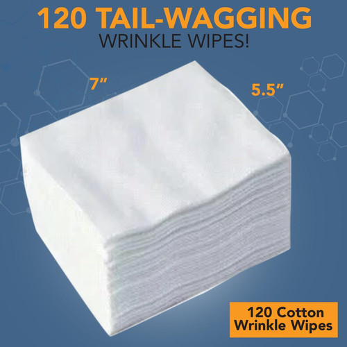Wrinkle wipes for dogs - wrinkle, xl