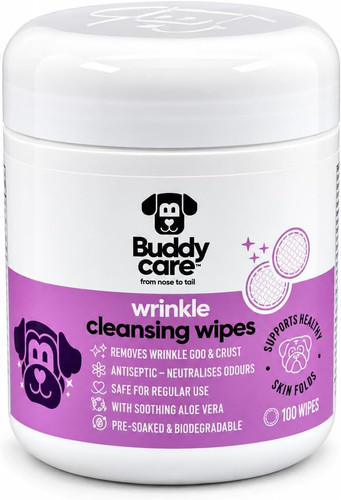 Dog wrinkle wipes with - wrinkle,