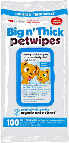 Petkin petwipes 100 - petkin, wipes
